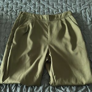 SHEIN Green Pants business casual